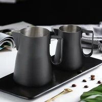stainless steel pointed beak garland cup coffee latte milk tea cup outer graduated measuring cup cylinder milk foam cylinder