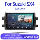 Android 10,1 для Suzuki SX4 2006-2014 2DIN 9-дюймовый Wi-Fi DSP автомобильный радиоприемник стерео Мультимедийный видеоплеер навигация GPS Bluetooth