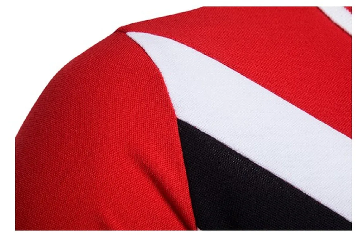 Летняя мужская рубашка-поло с принтом в виде чайки Повседневная короткими