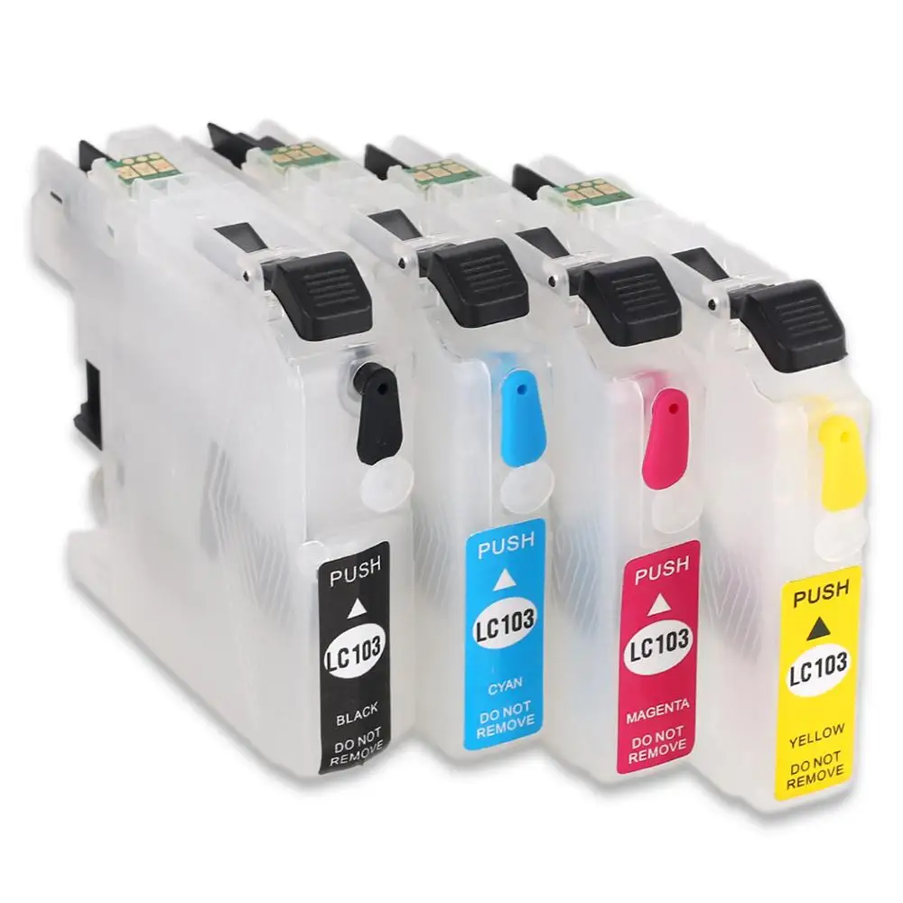 LC123 многоразовый картридж для принтеров Brother MFC J4410DW J4510DW J4610DW J4710DW J470DW J6920DW J870DW J245 с