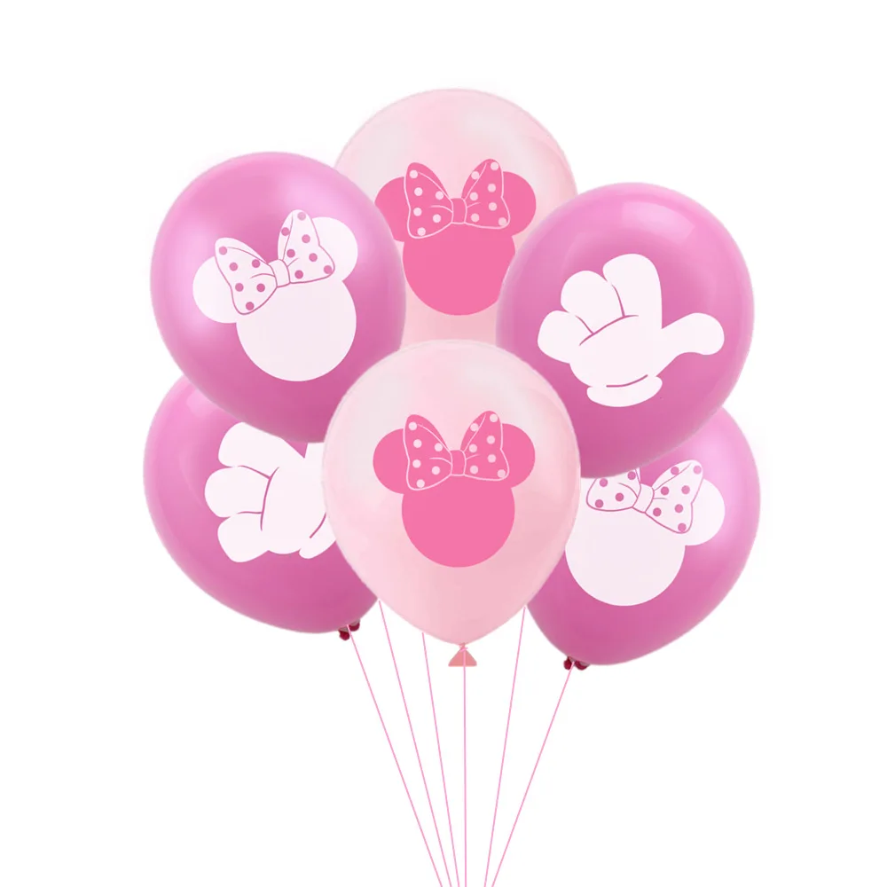 Минни Мышь алюминиевой фольги happy для девочек кошка воздушные шары украшения