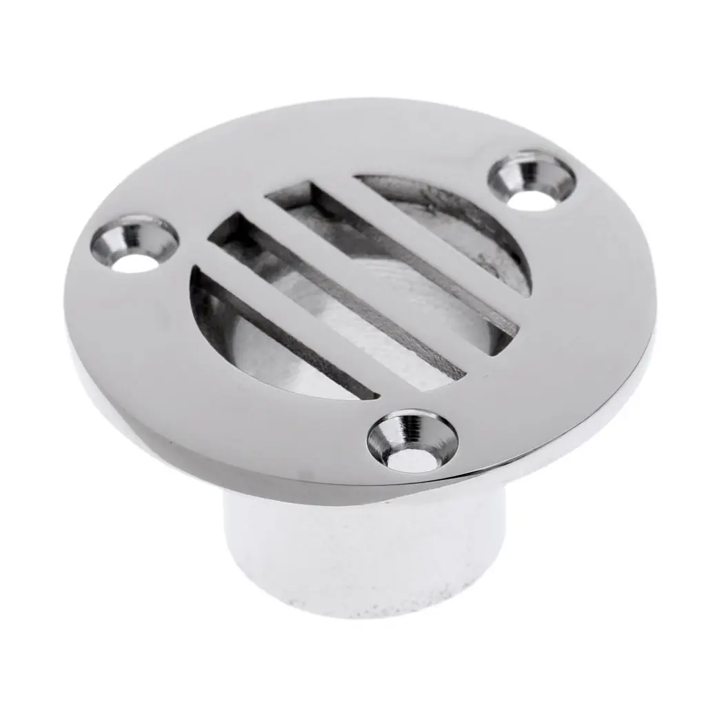 

45 X 25mm 22mm OD Boat Deck Drain - Marine 316 Stainless Steel Fittings