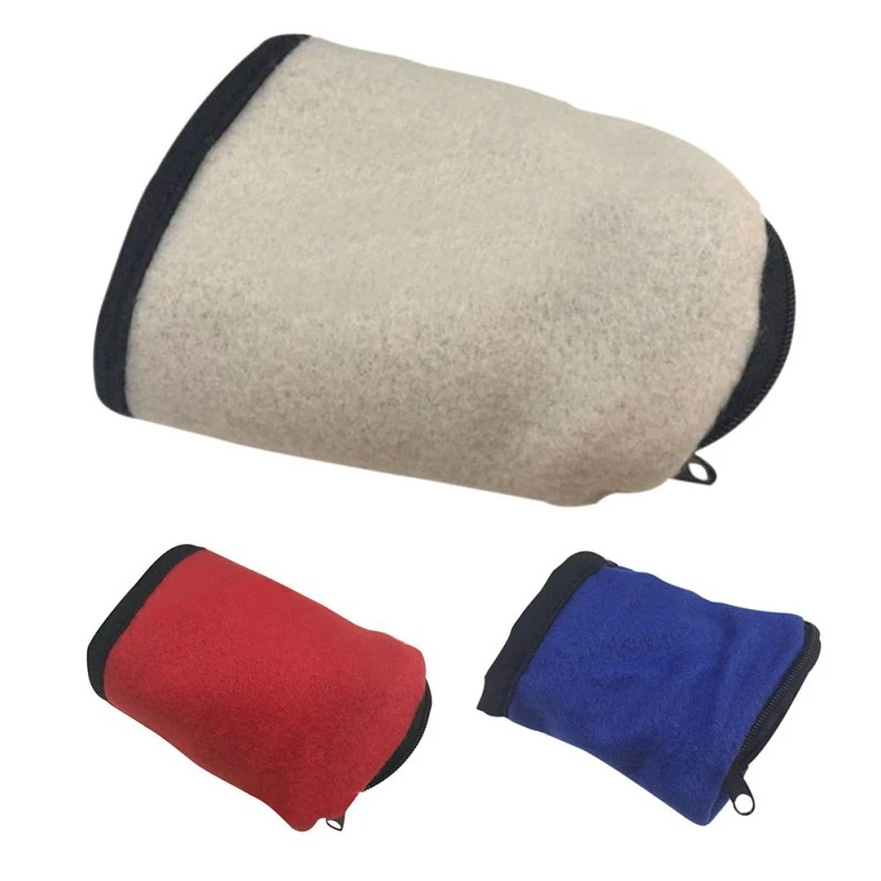 Флисовый кошелек на молнии для запястья Домашний Органайзер MP3 ключей карт чехол