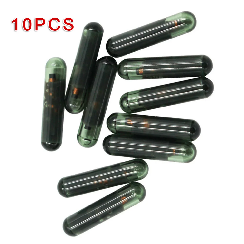 10 шт. ID48 Автомобильный Транспондер со стеклянным чипом противоугонное зажигание