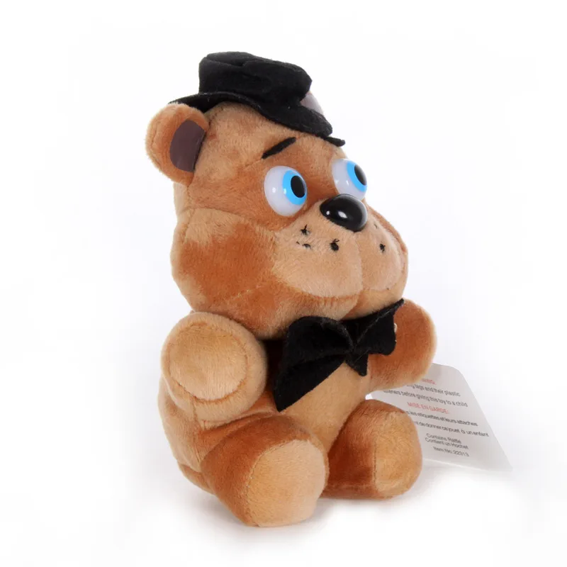 1 шт. 15-25 см поступление пять ночей у Фредди 4 FNAF плюшевые игрушки подвесной зажим брелок мягкие игрушки для подарки для детей
