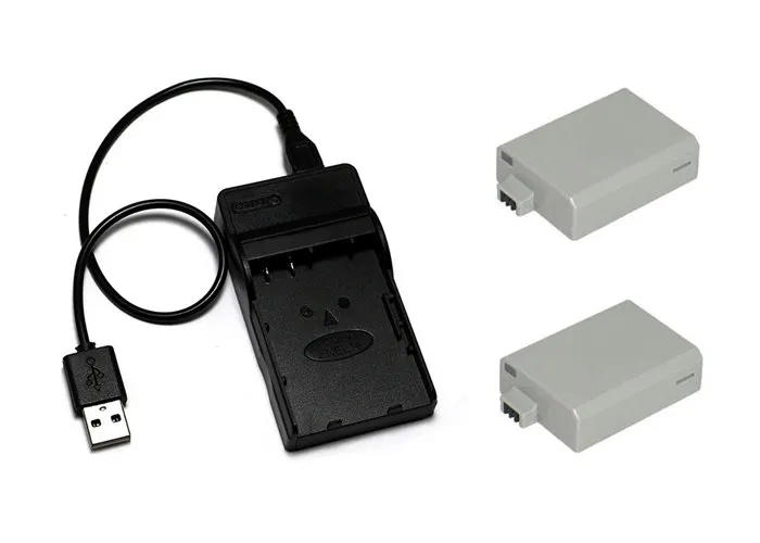 LP-E5 LPE5 аккумулятор и зарядное устройство USB для Canon EOS Rebel XSi XS T1i 450D 500D 1000D Kiss F/X2/X3. |