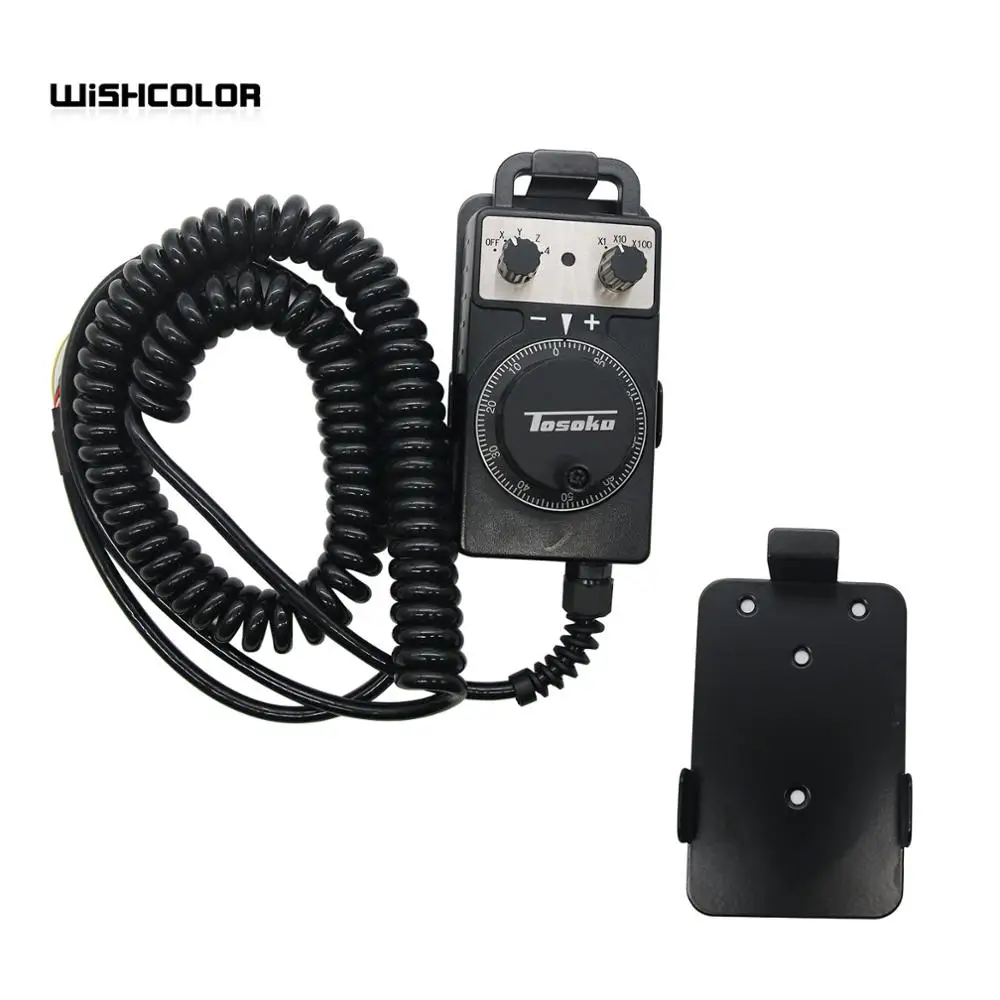 

Handwheel Handle Manual Pulse Generator 5V 100PPR AS TOSOKU-HC115 MPG for CNC Fanuc System