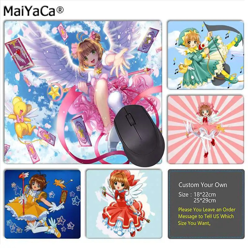 

MaiYaCa My Favorite Anime Cardcaptor Sakura Gamer Speed Mice Retail Small Rubber Mousepad Top Selling Wholesale Gaming Pad mouse