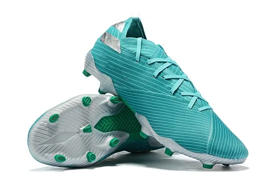 6 Высокое качество мужские футбольные бутсы Nemeziz 19,1 FG футбольные бутсы messi футбольные бутсы Tacos de futbol - Цвет: 6