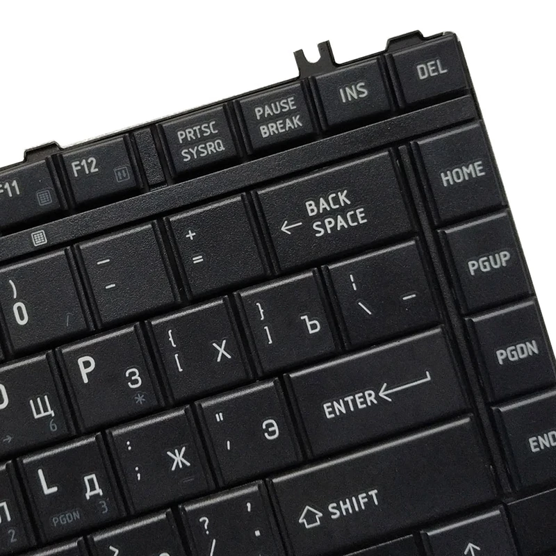 Новая русская клавиатура для ноутбука Toshiba Satellite L455 L450 L455D L450D Qosmio F40 F45 G40 G45 F50 F55 |