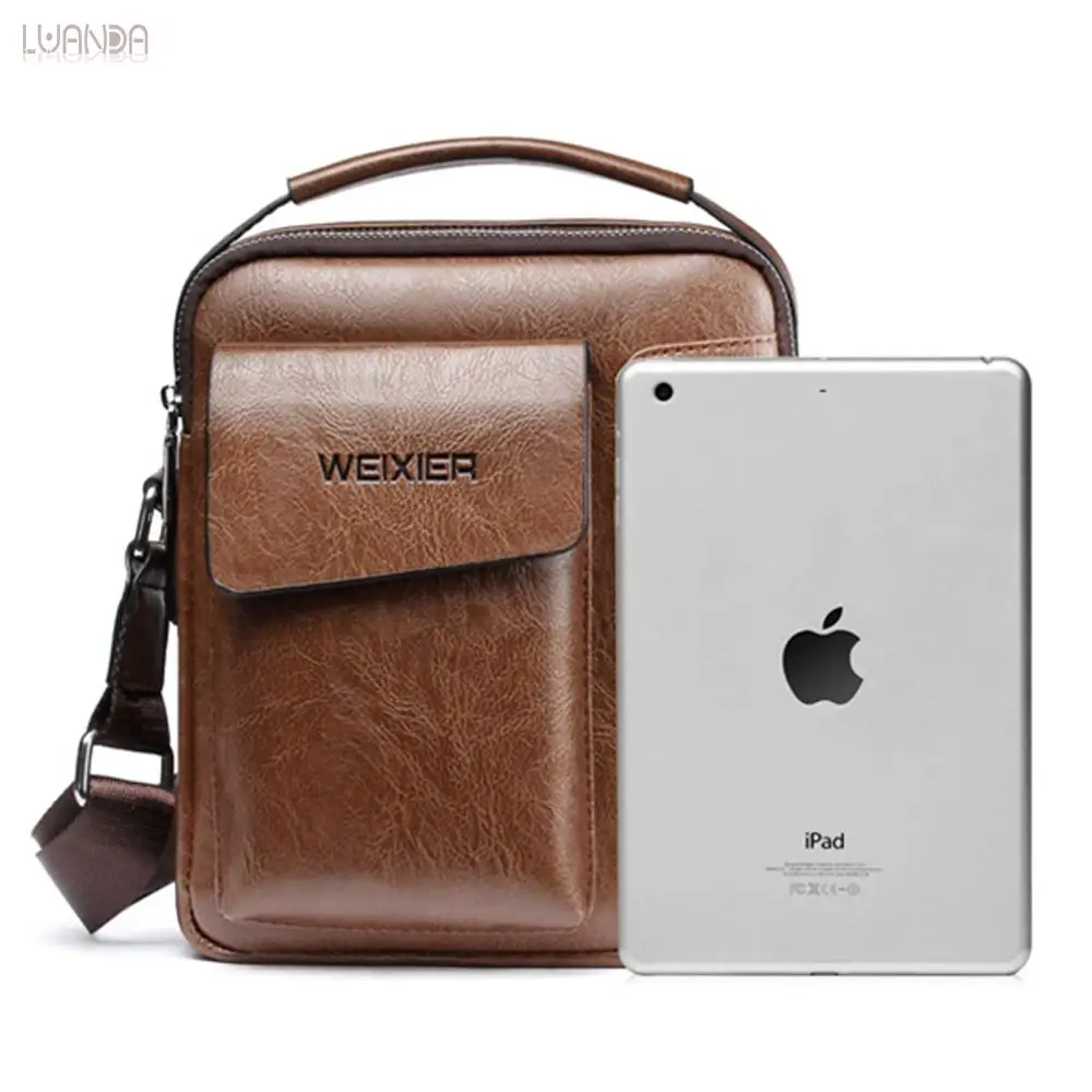 Винтажные сумки через плечо модная мужская сумка брендовая сумка-мессенджер для