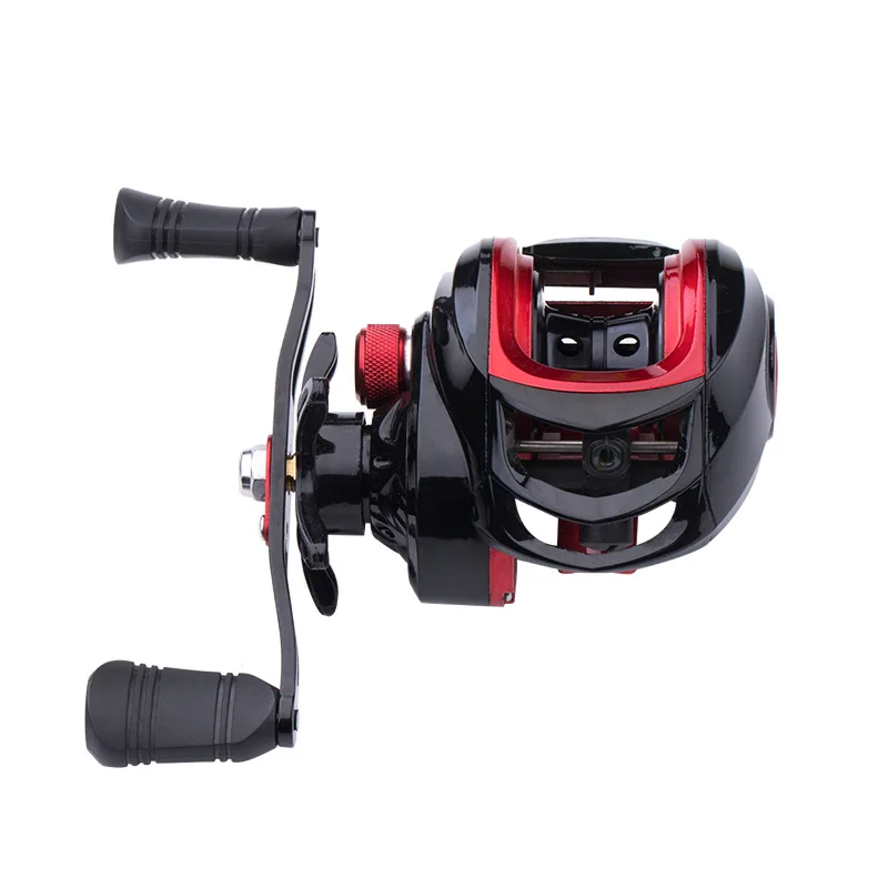 

Metal magnetic braking system reel 10KG maximum drag 7.2:1 high speed fishing reel left/right