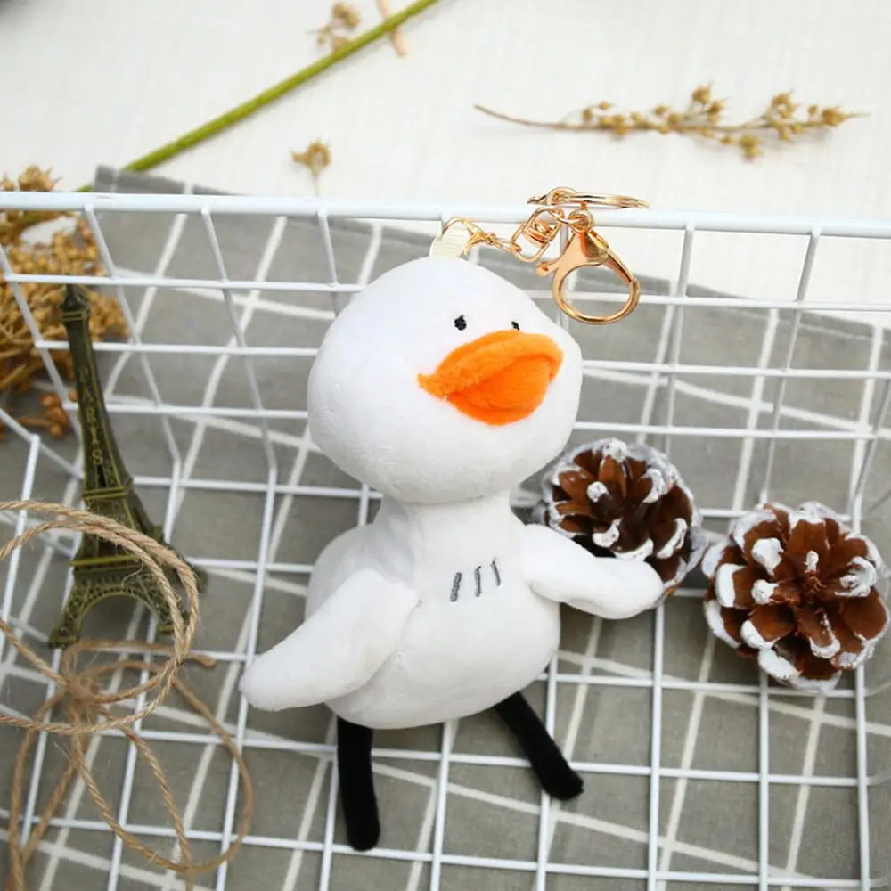 Автомобильный брелок-держатель сумка подвеска милая муха утка животное домашнее