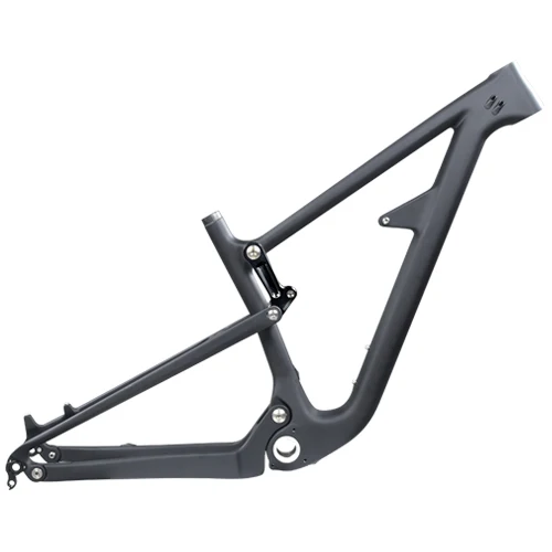 no logo black Полный комплект велосипедной подвески рама 29er BSA; углерод, волокно, рама для горного велосипеда 142*12 мм 150 мм, рама для велосипеда для путешествий 148*12 мм - Цвет: no logo black