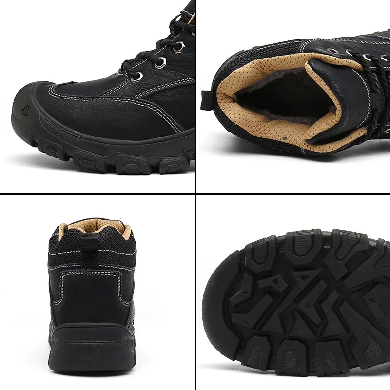 Мужские зимние кроссовки gomвозле 2020 дышащая походная обувь для горного туризма