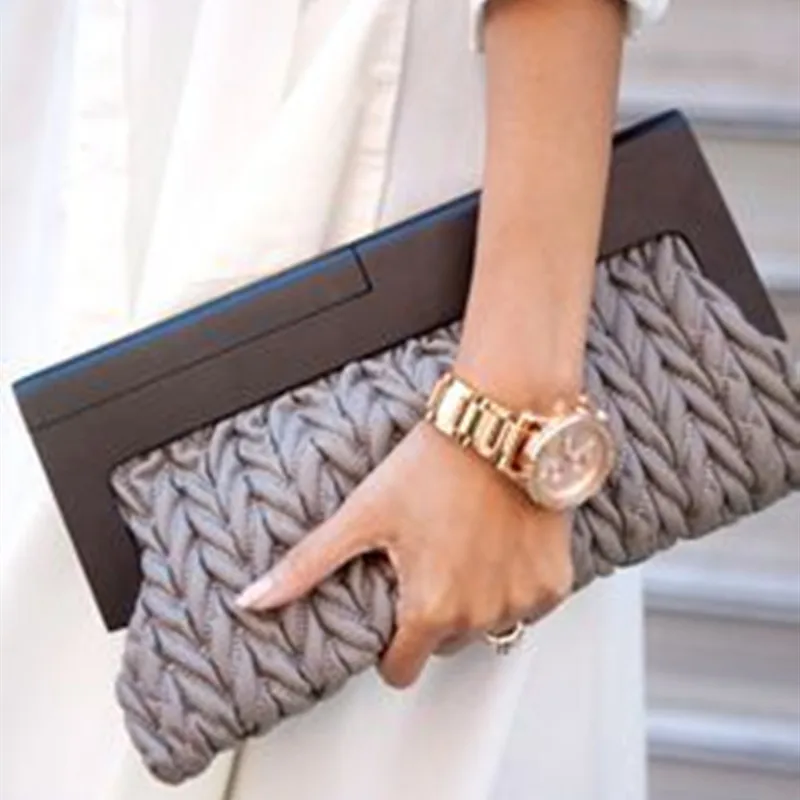 Деревянная рамка для кошелька с винтовым стилем склеивания для изготовления сумки.