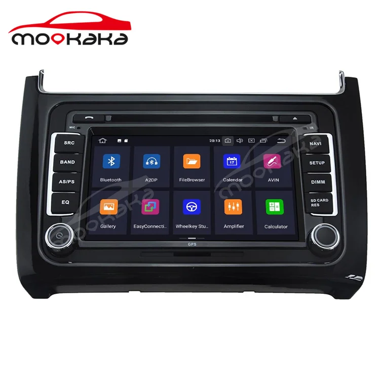 Автомобильный мультимедийный плеер с радио Android 6G + 128 Гб для Volkswagen Polo 2015-2017