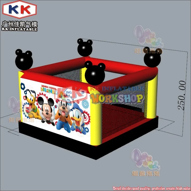 Надувной замок для детей ясельного возраста детский прыгающий надувной батут с