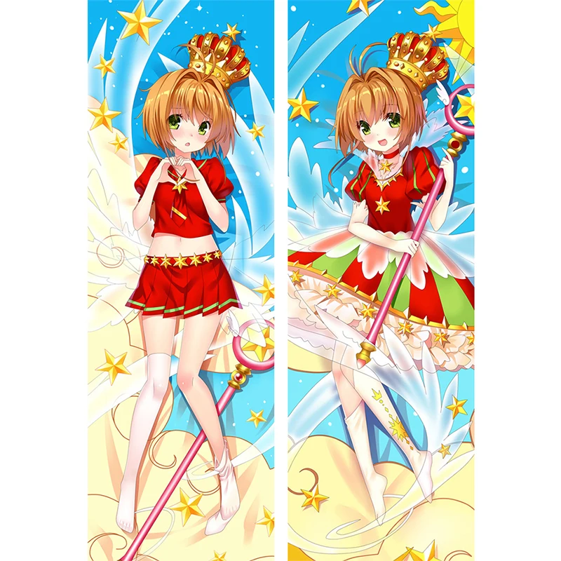 Двусторонняя 3D подушка Dakimakura с картой Сакура чехол для косплея КИНОМОТО аниме