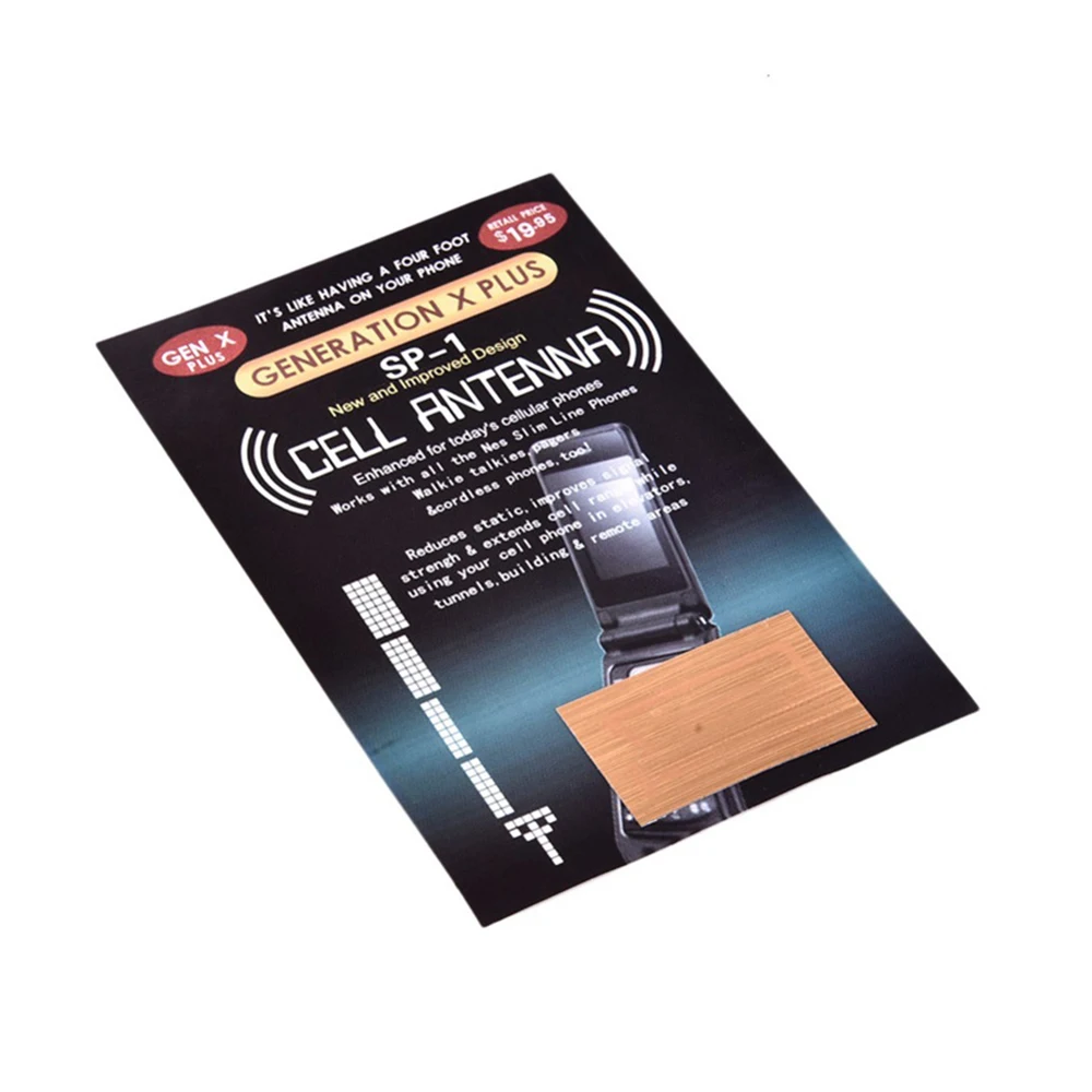 10 PCS Cellphone Phone Signal Enhancement Gen X Antenna Booster Improve Stickers Outdoor Camping Tools | Мобильные телефоны и
