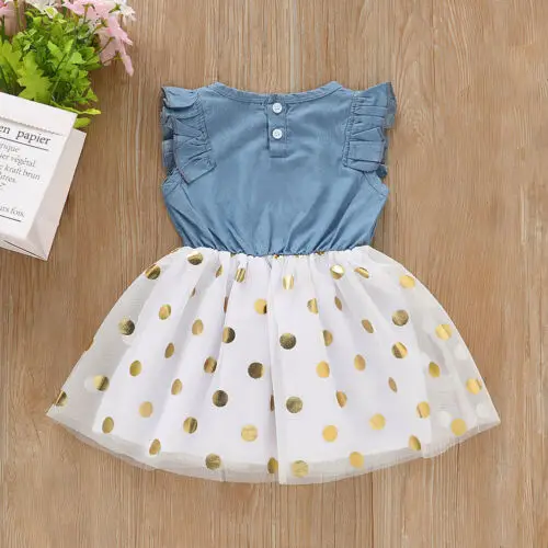 Новое платье принцессы с цветочным рисунком для девочек детское кружевное