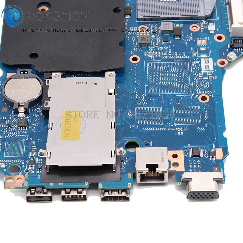 Материнская плата NOKOTION для ноутбука HP Probook 4530S 4730S 658341-001 HM65 GMA HD3000 DDR3 Полная