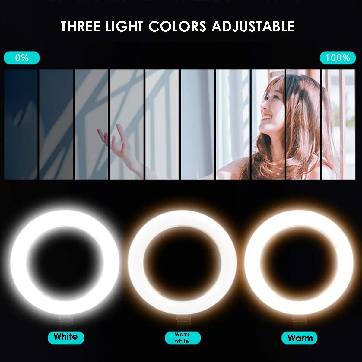 Mobile Phone Tablet Stand Holder 360 Degree Long Arm Lazy Bed Desk Mount Support For iPad With LED Ring Light | Компьютеры и офис