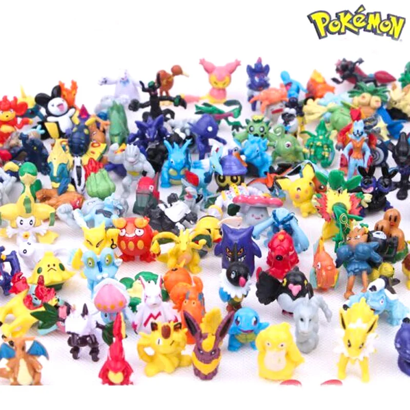 Takara Tomy Покемон модель игрушки 100 шт. карман экшн фигурка монстра Детская подарки
