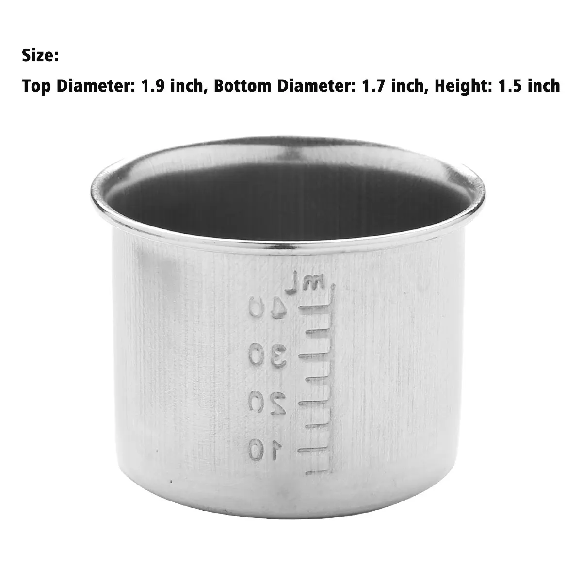 

Measuring Tools Graduated Stainless Steel Hospitals Student Labs Construction Medicine Beaker Kitchen Rice Liquid Measuring Cup