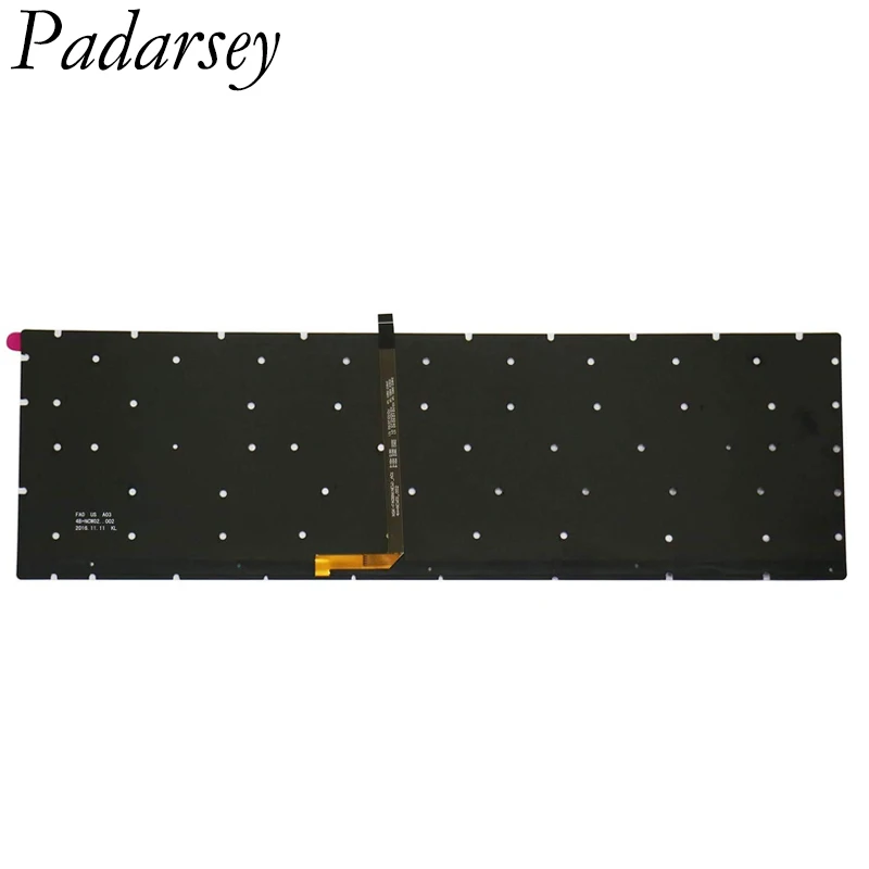 Клавиатура Padarsey для MSI GS60 GS63VR GT62 GT62VR GT72 GT73VR GE62 GE62VR GE72 PE60 GL62 GP62 WS60 | Компьютеры и офис