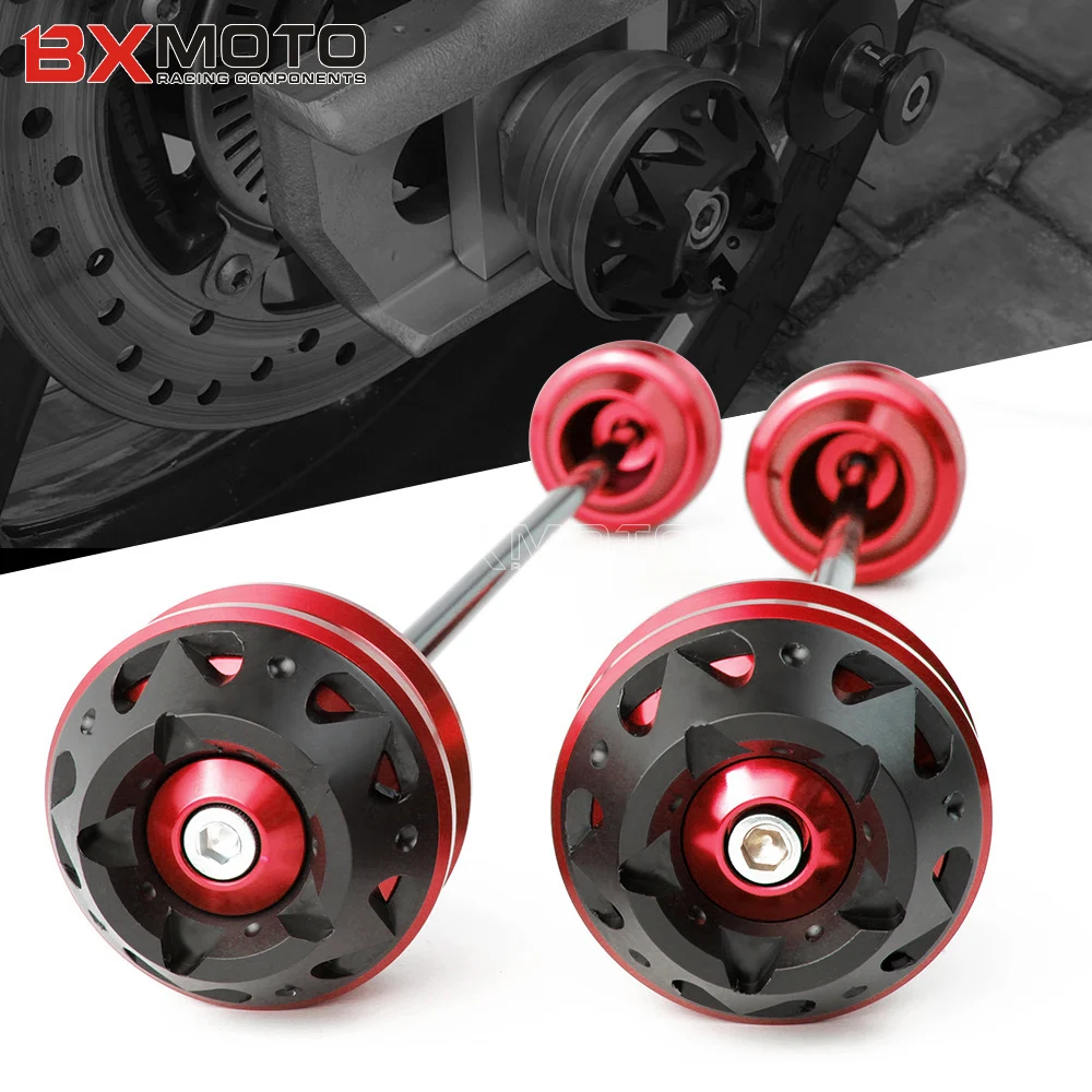 2 шт. передние и задние слайдеры оси вилки мотоцикла для Yamaha MT 09 MT09 FZ09 2014 2017|Защита