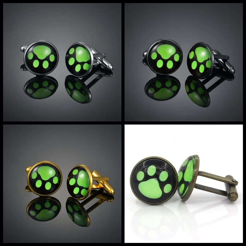 Медная компьютерная лапа с принтом собачьей лапы медвежьей Четырехцветные