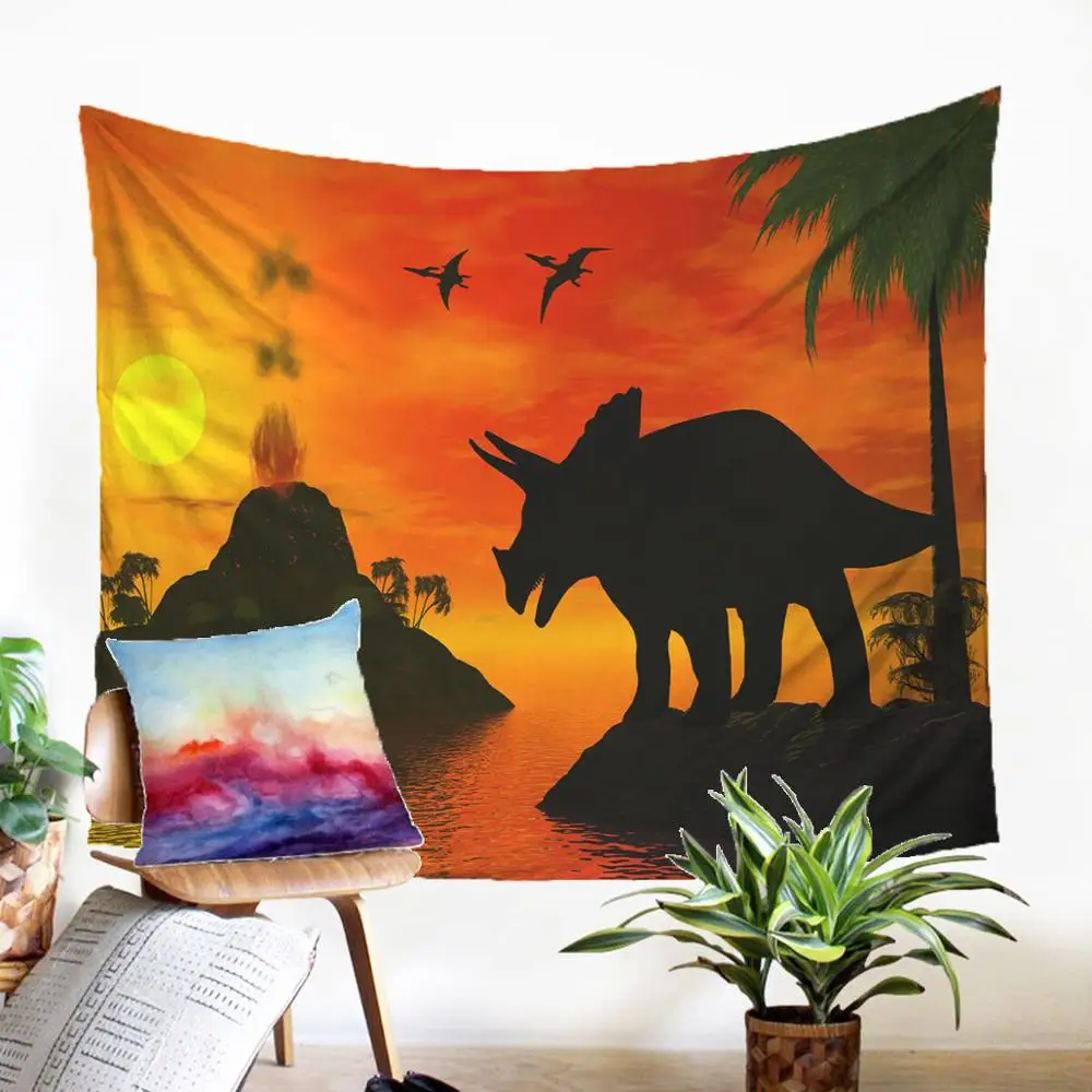 Тканевый настенный гобелен красивый макраме подвесной Яркий декоративный