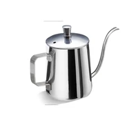 hand made coffee maker narrow mouth pot stainless steel household coffee appliance hanging ear long mouth kettle cafe filter cup