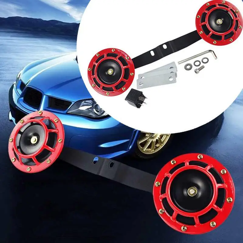 Автомобильный Электрический громкоговоритель с кронштейном 2 шт. 12 В 115 дБ