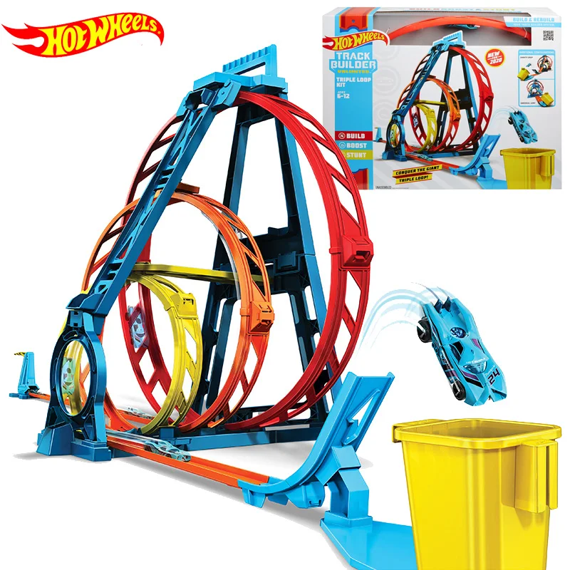 

Original Hot Wheels Track Builder Car Toy Carro Hotwheels Car Model Toy Toys for Boys Toy Car for Child Birthday Gift