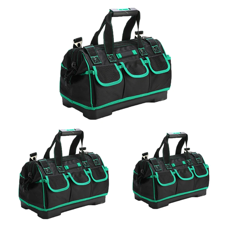 

Portable Tool Bag Electrician Bag Multifunction Repair Installation Canvas Large Thicken Tool Bag Work Pocket For Repair Tool