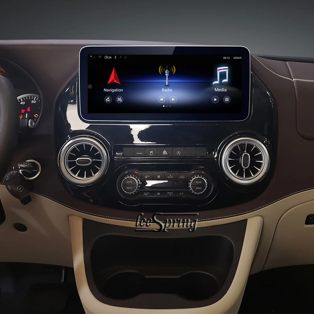 Автомобильный мультимедийный плеер 12 3 дюймов Android 10 для Mercedes-Benz Vito W447 2015-2020