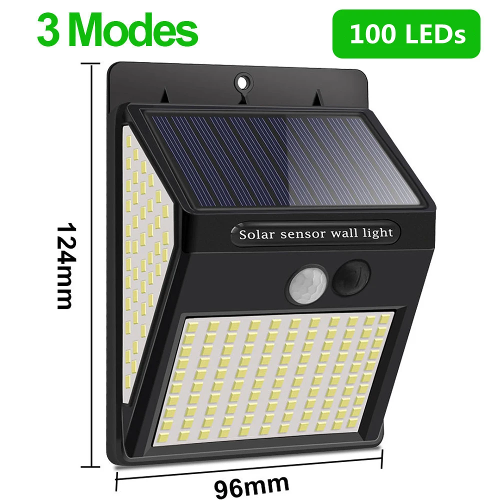 

Солнечный светильник настенный черный