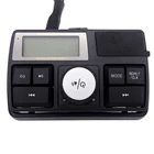 Универсальный мотоциклетный водонепроницаемый USB аудио радиоприемник, FM MP3 стерео усилитель, система сигнализации, динамик для Harley Honda, 1 комплект