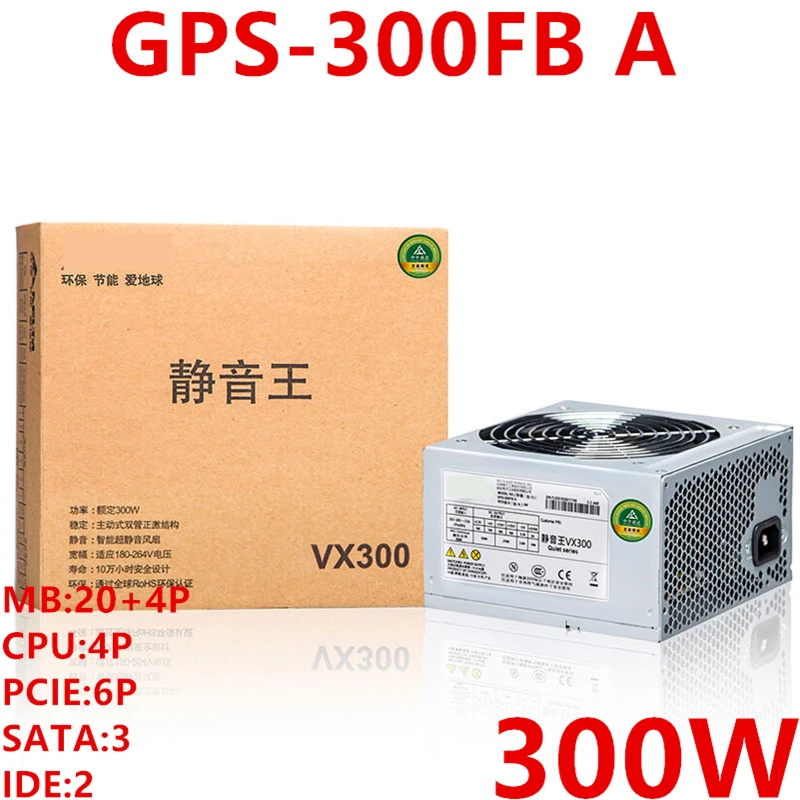 Новый блок питания для Delta Brand VX300 GTX1050 550 беззвучный широкий настольный компьютер