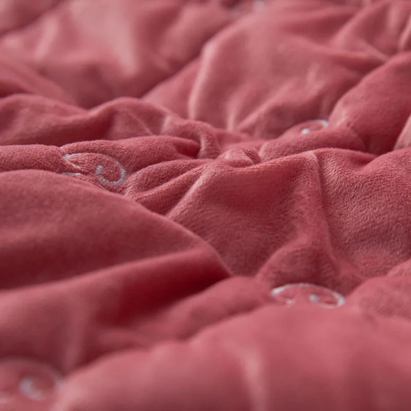 Роскошное серое, розовое, желтое, зеленое мягкое удобное Фланелевое флисовое покрывало, покрывало для кровати, простыня/Льняное, бархатное, летнее одеяло