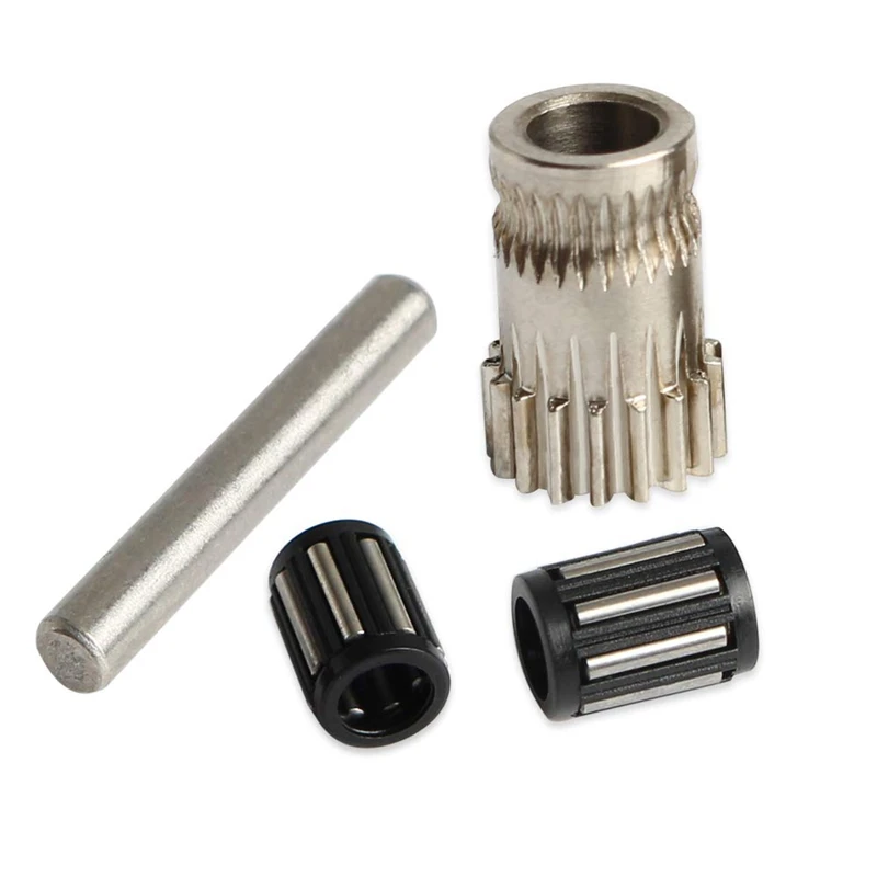 

3D Printer Accessories MK2/MK2.5/MK3 Parts Extruder Driving Gear Kit Cloned Btech Dual Gears Steel Pulleys Kit