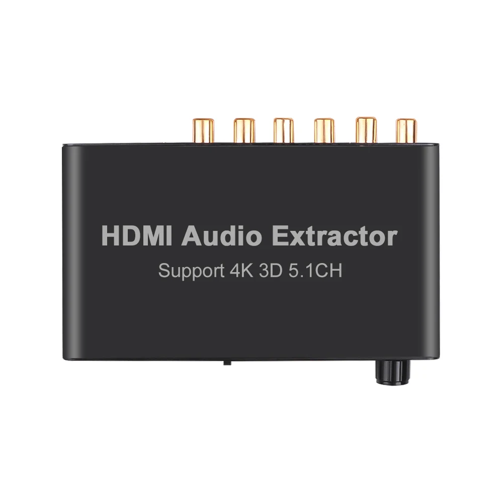 4K HDMI-совместимый аудио экстрактор декодирование коаксиальный к RCA AC3/DST 5 1