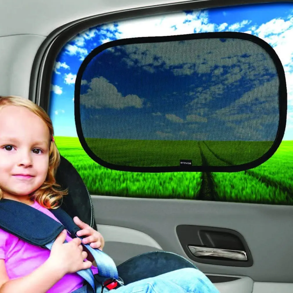 

Car Window Sunshade Adsorption Insulation Sunscreen Side Sun Double-layer Shade Sun Protection Glare And UV Protection