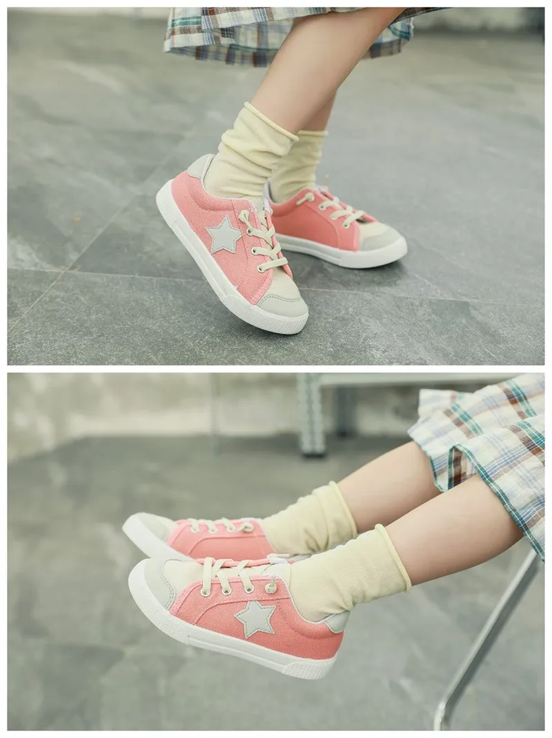 

Children Shoes Girls Boys Star Sneakers Girls Shoes Antislip Soft Bottom Comfortable Kids Sneaker Toddler Casual Flat Shoes