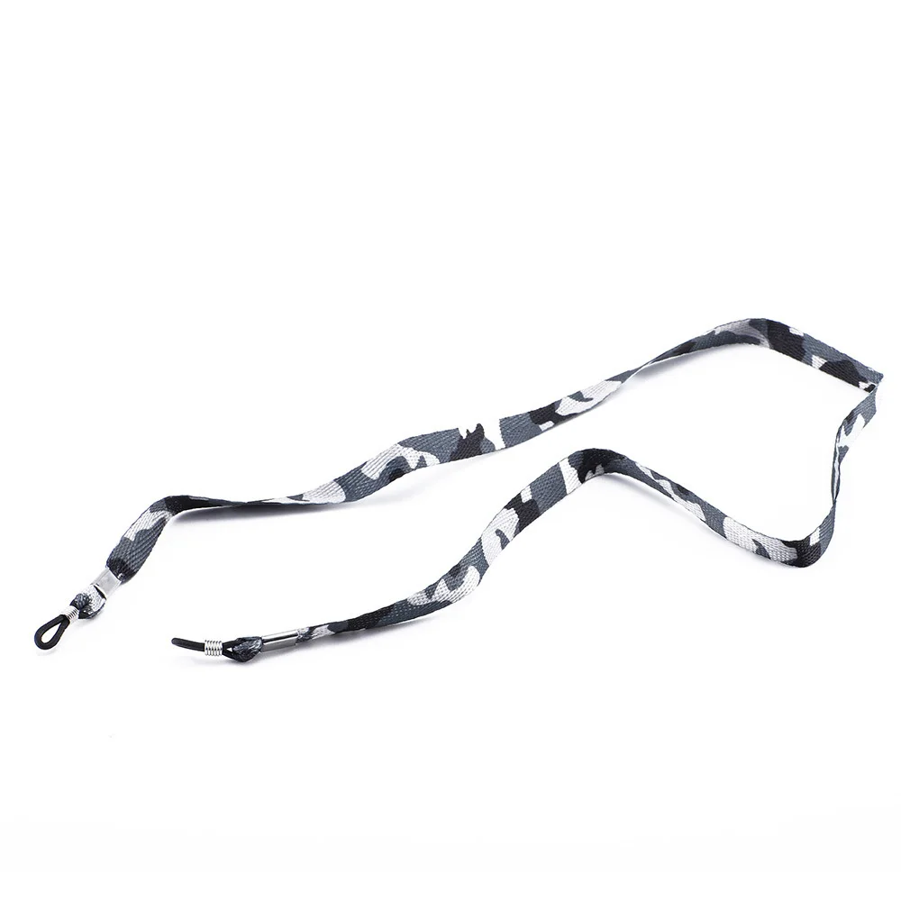 

5pcs Camouflage Lanyard Non-Slip Drop Glasses Chain Webbing Polyester Rope For Man Woman Glasses Accessories