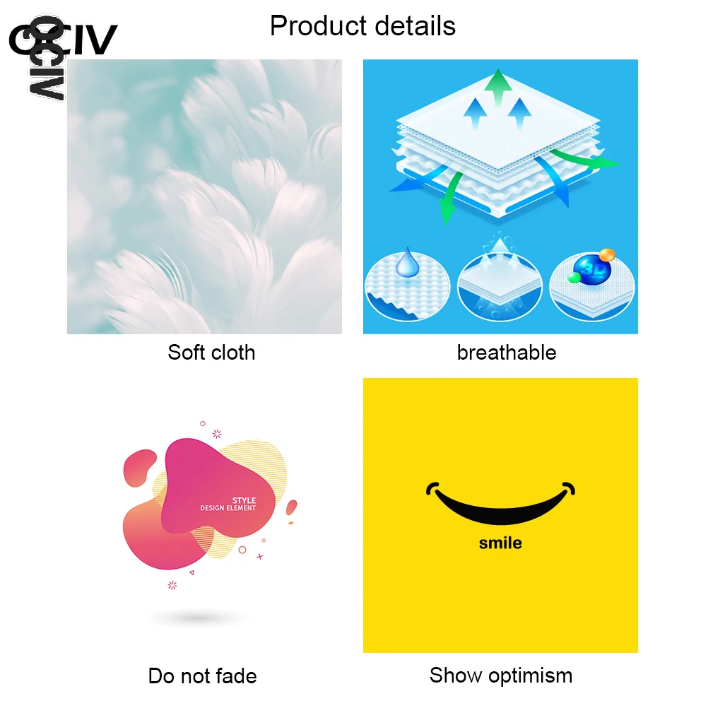 Брендовая футболка QCIV с геометрическим рисунком синие футболки для мальчиков