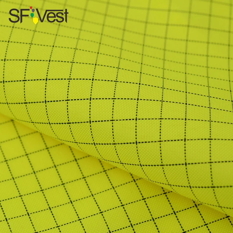 

SFVest High Visibility Anti-static Reflective Safety Vest Reflective Vest Workwear Day Night Running Cycle Warning Safety Vest