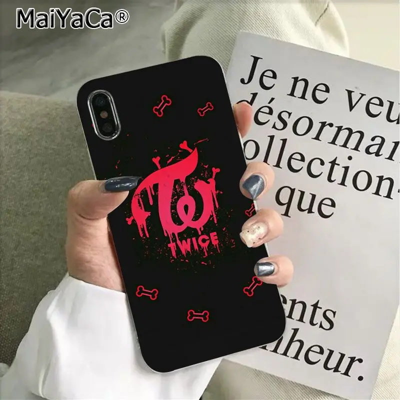 8 MaiYaCa Twice Mina Momo Kpop Новое поступление Модный чехол для телефона для iphone 11 pro 8 7 66S Plus X 5S SE XS XR XS MAX - Цвет: 8